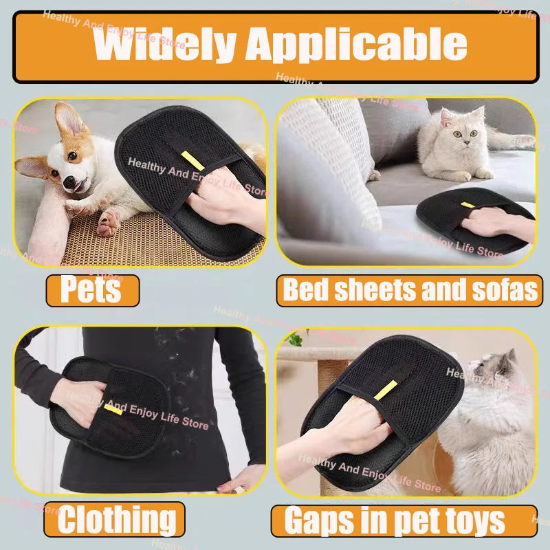 Pet Hair Removal Gloves for Dogs