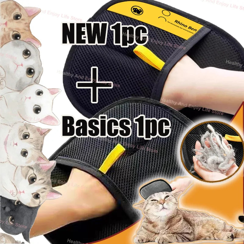 Pet Hair Removal Gloves for Dogs